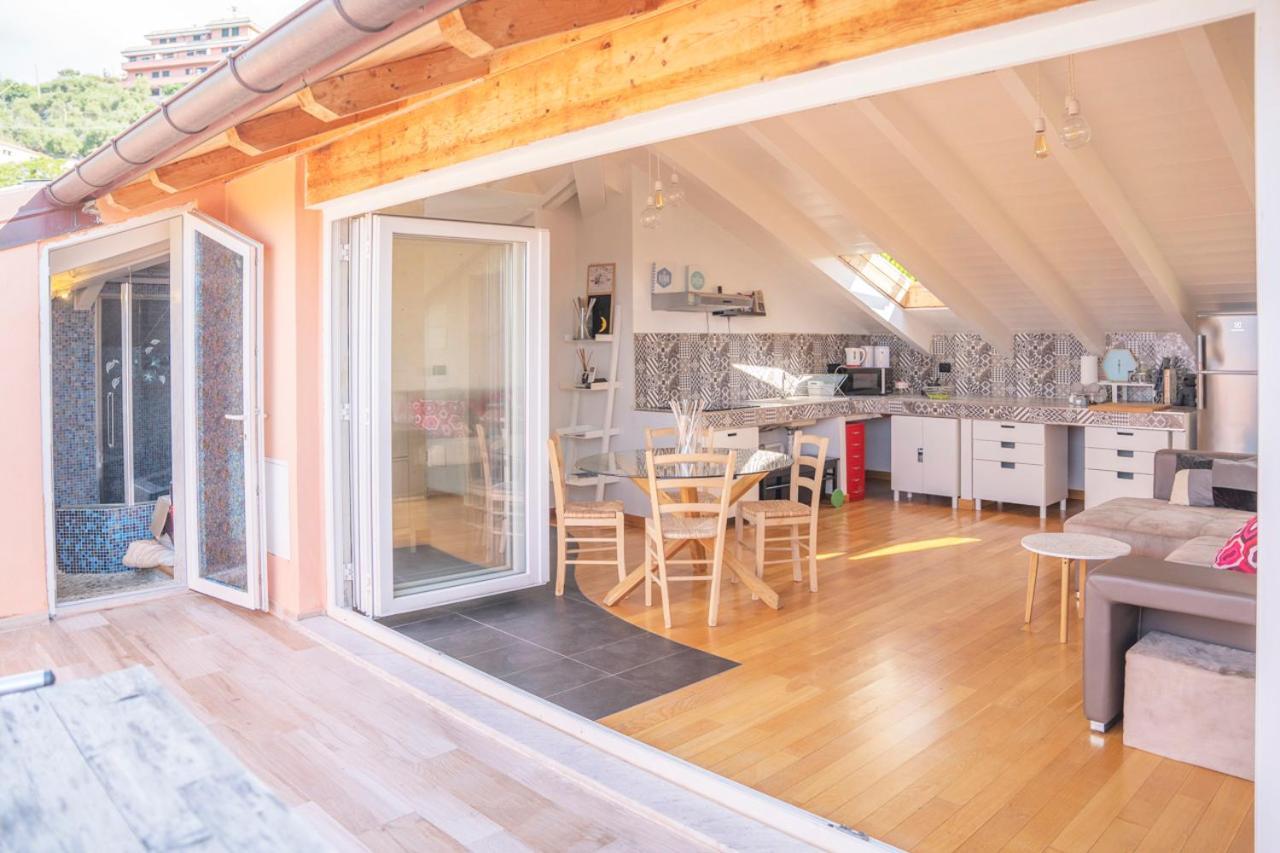 Appartement 016 - Casa Tranquilla Vista Mare, Pace E Natura - 10 Minuti Dalla Spiaggia à Sestri Levante Extérieur photo